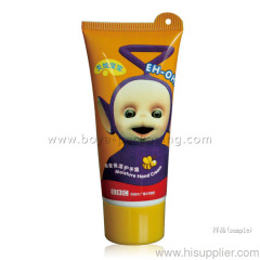 cosmetic tube for moisture hand cream