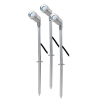 3X1W LED Garden Lamp IP44 with Cree XP Chip by Plug-in