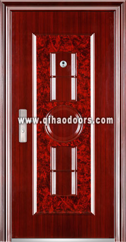 Security Single Solid Steel Doors