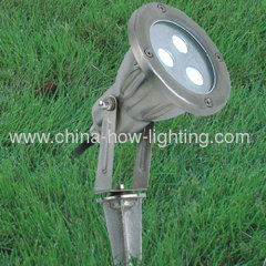 3W LED Garden Lamp IP67 Plug-in with Cree XP Chips