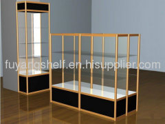 titanium alloy glass display shelving