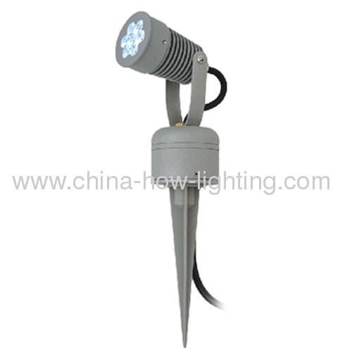 7W Flower Shining LED Garden Lamp IP44 Plug-in with Cree XP Chips