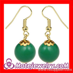 Handmade Women's Accessories J Crew Style Emerald Drop Earrings