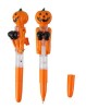 Pumpkin promotional ballpoint pen with lighting