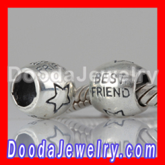 2013 HOT S925 Silver european Best Friend Charms Beads Wholesale