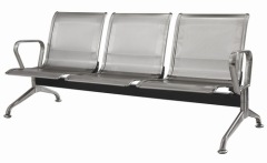 stainless steel seating bench waiting room chairs furniture