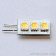 g4 3smd 0.6w led spot bulb mini led lamp car light