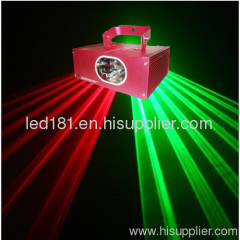 DMX red & green laser