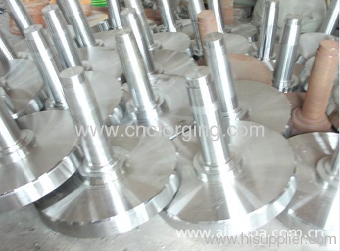 CNC machined gear shaft