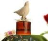 50ml Amber Glass Bottle Fragrance Diffuser with Ceramic / Plaster Bird For Gifts TS-RD21
