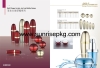 J010/L010 ball shape cream jar, acrylic jar and bottle, lotion pump bottle, double wall jar and bottle