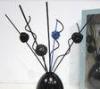 Colored, Black Curly Reed Diffuser Sticks with Wood Balls For Reed Diffuser TS-RR08