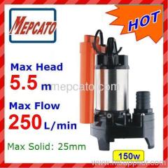 50PS(F)-2.15S centrifugal submersible koi fish pump