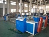 Double color straw extruder
