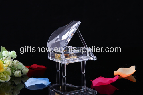 Acryl mini pianos music box; pianos music box; creative gifts