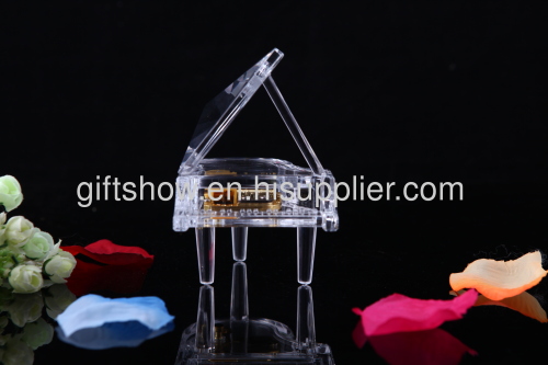 Acryl mini pianos music box; pianos music box; creative gifts