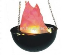 hanging silk flame effect light