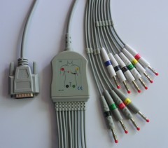 Nihon Kohden EKG cable-Hellige EKG cable