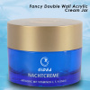 15ml 30ml 50ml 100ml Blue Acrylic Round Shape Jar