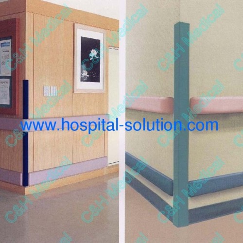 PVC and Aluminum Alloy Material Wall Protection Products System