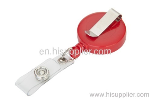 promotion Plastic red clour badge holder