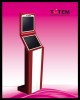 free standing video display kiosk