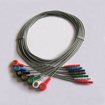 Landcom Holter ECG cable-Nihon Konden Holter ECG-Burdick Holter ECG cable-Medilog Holter ECG cable