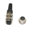 IP65 Female cable plug with cable clamp