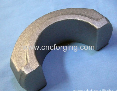 Hot metal forging processing