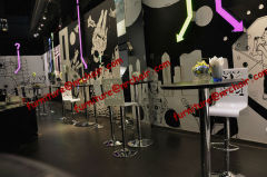 shanghai wholesale event rental acrylic lounge bar stool high chair