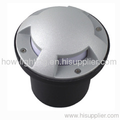 2.3W LED In-ground Lamp with 3 shinning style