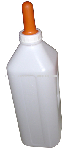 3L plastic calf feeding milk bottle