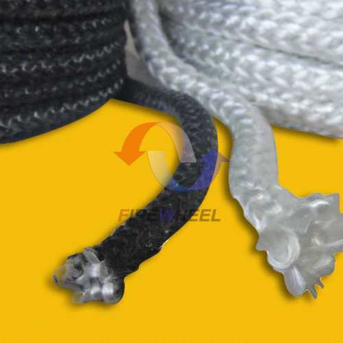 Fibre glass knitted rope