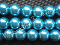 round glass pearl beads wholesale from Chinese beads factory