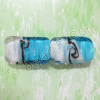 2013 new rectangle lampwork glass beads wholesale from China beads factory