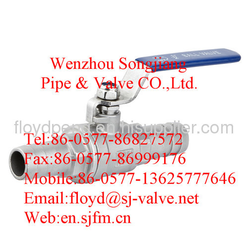 hose nipple ball valve