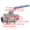 male-male thread ball valve (3pc)