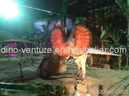 Animatronic Dilophosaurus