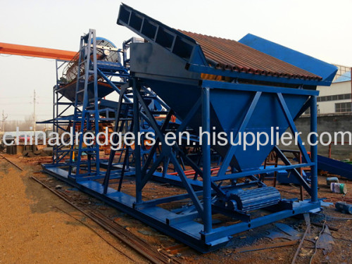 Alluvial Trommel Gold Washing Plant