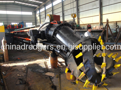 Cutter head iron dredger