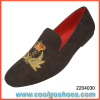 stylish mens velvet slippers China manufacturer