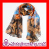 Wholesale Fashion Large Pashmina Ladies Designer Silk Scarf