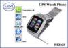 GPS Realtime Personal Tracking Watch Phone with 1.3MP Camera + Bluetooth + FM+ MP3, Video Player, Eb