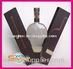 Custom Rigid Paper / Cardboard Wine Bottle Packaging Boxes with Embossing, Hot Stamping