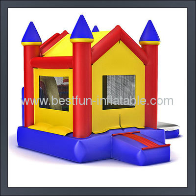 Giant Cruving Pool Inflatable Slide Bouncer