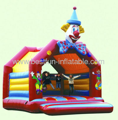 Big Inflatable Clown Bouncer For Sale