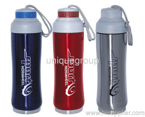 Trudeau SOHO Stainless Steel Water Hydration Sports Bottle Double Wall Insulated
