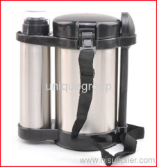 New Lunch Box, Black Dome Lunch box & Stainless Steel Thermos