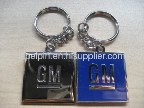 Soft Enamel Double Sided Keychain