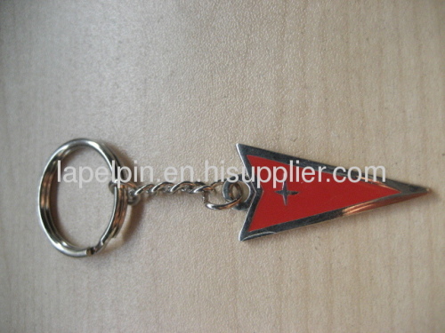 Soft Enamel Double Sided Keychain